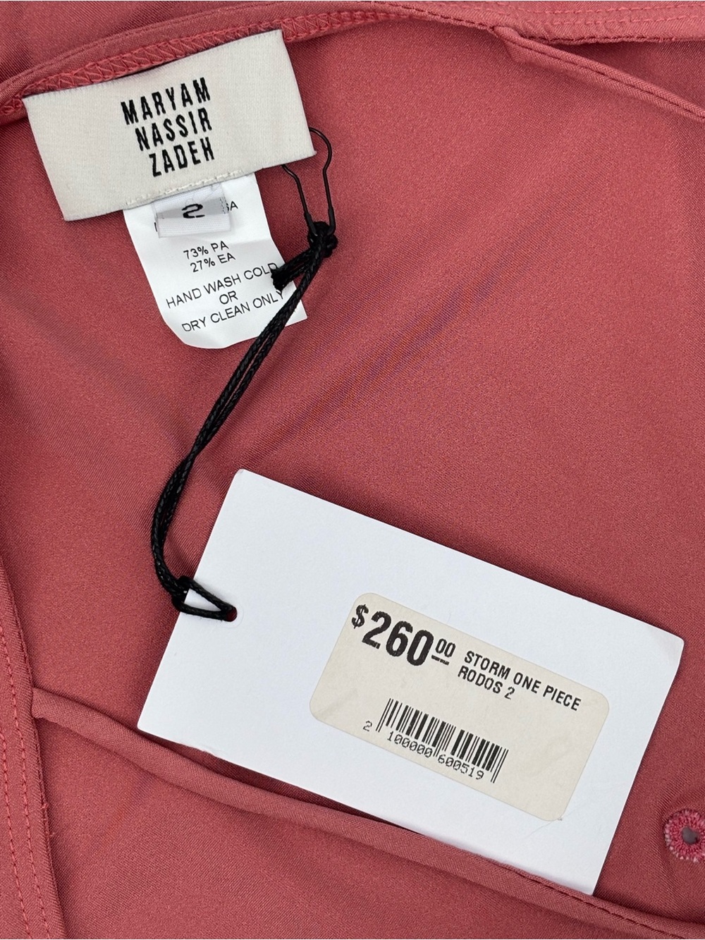 Maryam Nassir Zadeh Dusty Rose Top - Picture 11 of 11